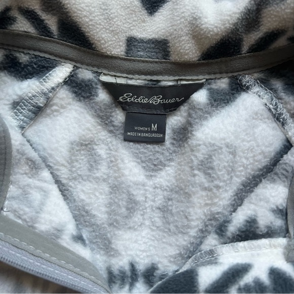 Eddie Bauer fleece sweater - Picture 5 of 6